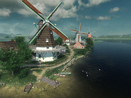 Dutch Windmills 3D Screensaver screenshot